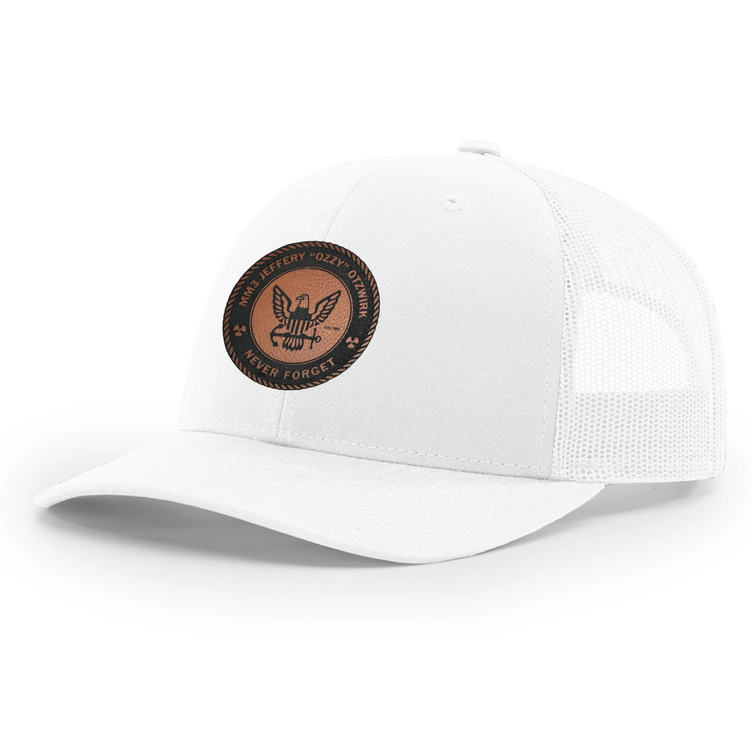 Never Forget White Trucker Hat