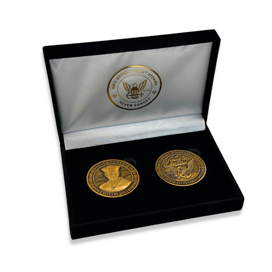 Never Forget Challenge Coins